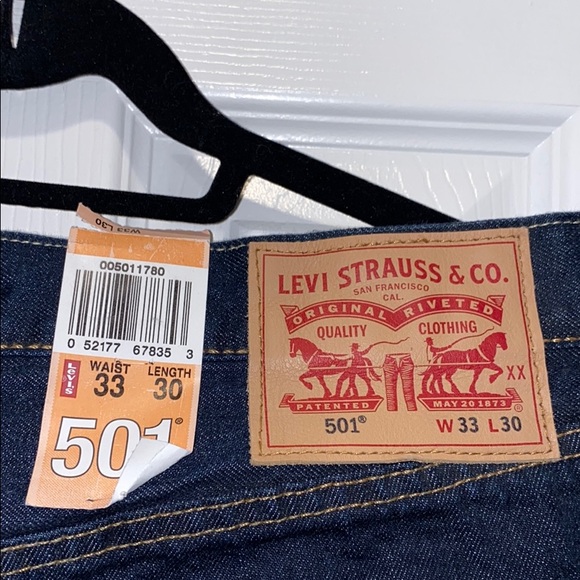 Levi’s 501 men’s jeans size 33 - Picture 4 of 5